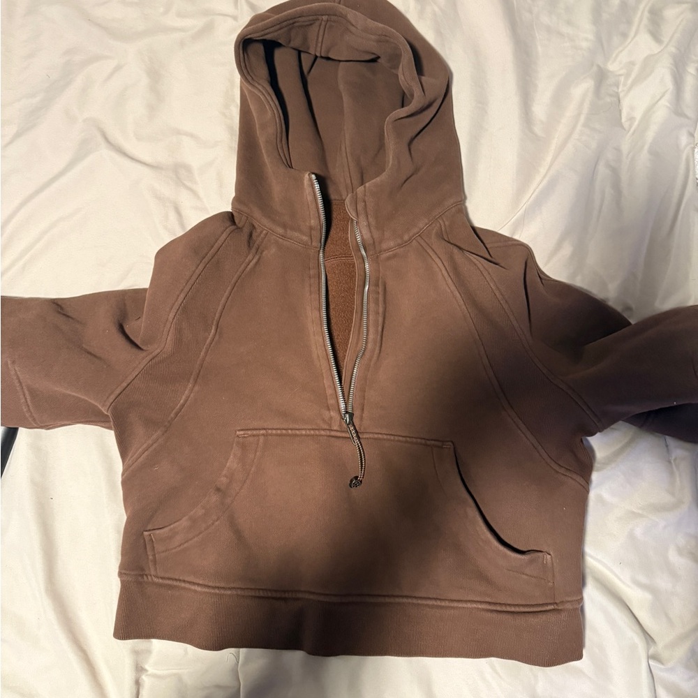 Scuba Java Oversized Half-Zip Hoodie - image 1